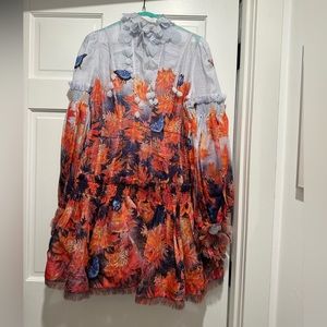Zimmermann Wild Botanica Dress Size 1